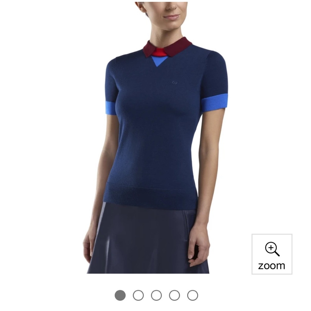 G/FORE Collared Sweater Polo - NEW Size L